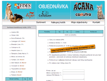 Tablet Screenshot of acana.sk
